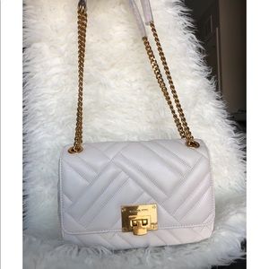 Michael Kors vanilla cross handbag